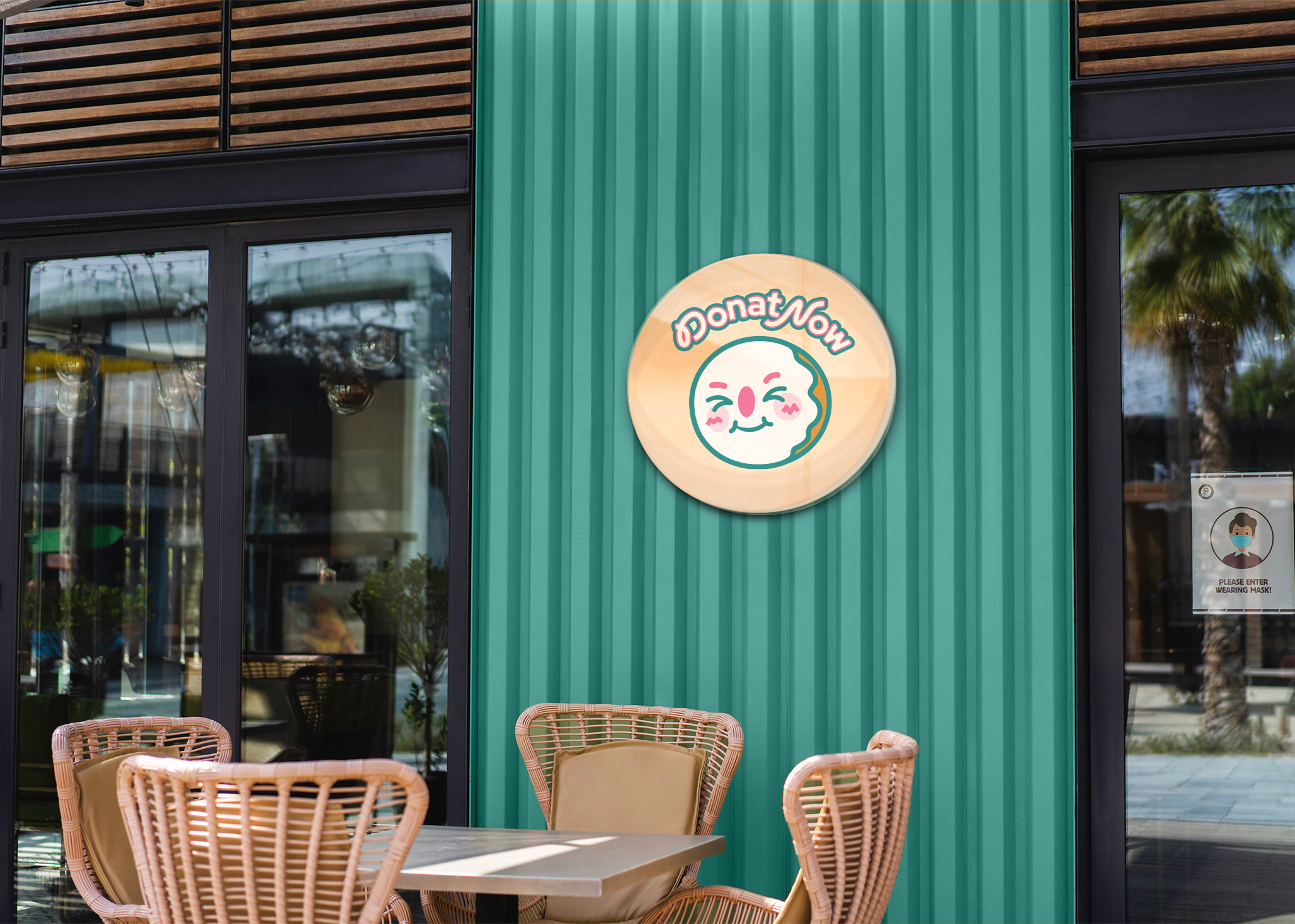 DonatNow Restaurant Logo